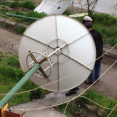 В Ашхабаде пересчитывают спутниковые антенны