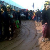 Теджен: Центральный базар «Ахал» утопает в грязи